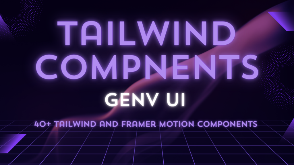 Stunning UI Components made with Tailwind CSS and Motion Components